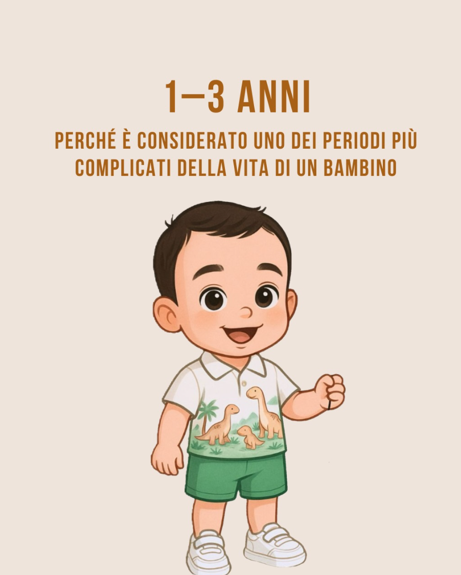 Come accompagnare la crescita dei bambini da 1 a 3 anni?