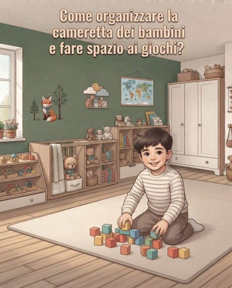Come Organizzare la Cameretta Montessori: Idee di Design e Consigli Salvaspazio