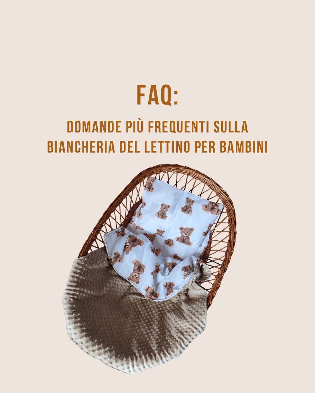 FAQ: Domande più frequenti sulla biancheria del lettino per bambini - universo del bambino