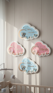 luce mapada led notturna personalizzata per cameretta bambini neonati ragazzi 