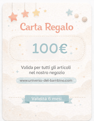 Buoni regalo - universo del bambino