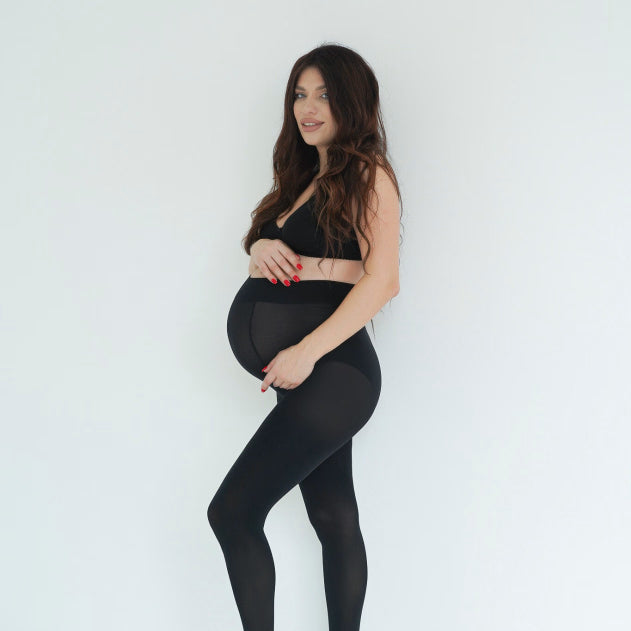 Collant premaman Invisible Collection 100 DEN nero