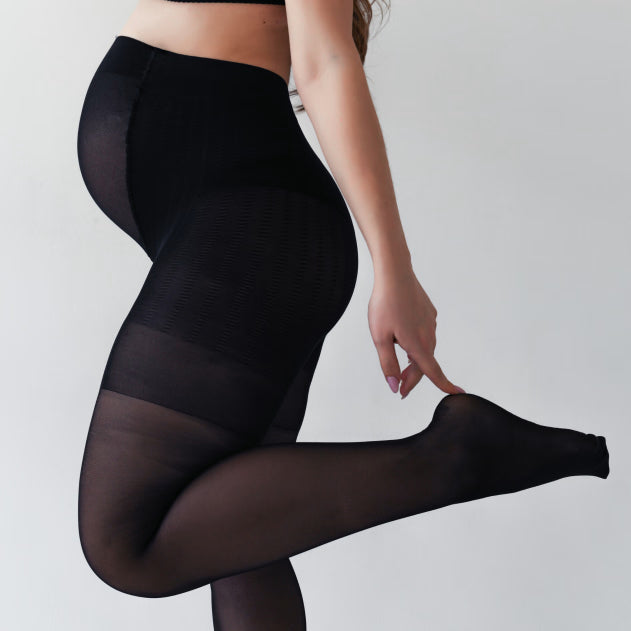 Collant premaman Invisible Collection 20 DEN nero