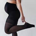 Collant premaman Invisible Collection 20 DEN nero