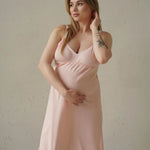 Camicia da Notte Premaman Smart Care Rosa Pastello