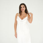 Camicia da Notte Premaman Soft&Lace Panna