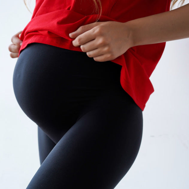 Leggings Premaman Senza Cuciture Simple&Basic Neri