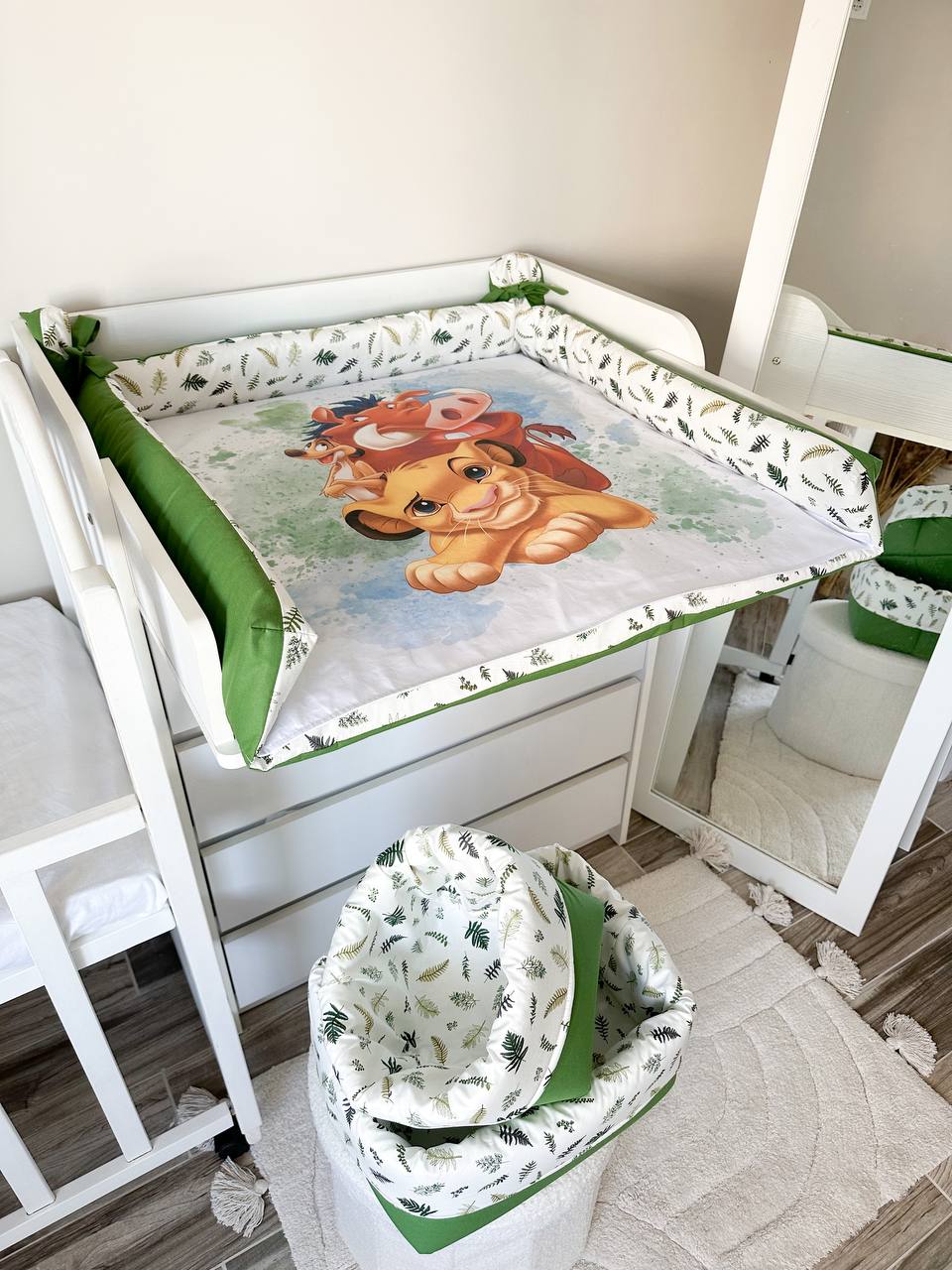 Cestino Portaoggetti per Fasciatoio – Pannolini, Creme e Accessori Cambio Pannolino - universo del bambino