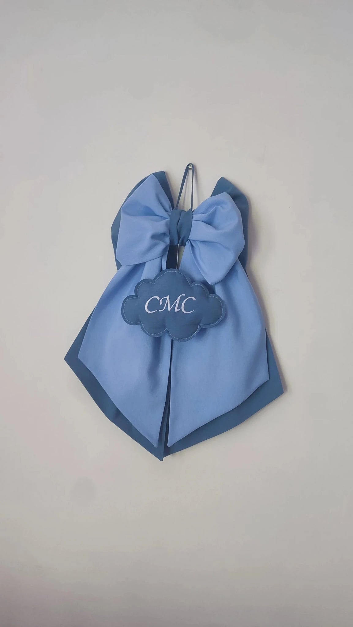 Fiocco Nascita Personalizzato Azzurro Baby/Blu Bimbo – Urgenza in 24 ore! - universo del bambino