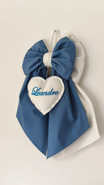 Fiocco Nascita Personalizzato Blu per Bimbo – Urgenza in 24 ore! - universo del bambino