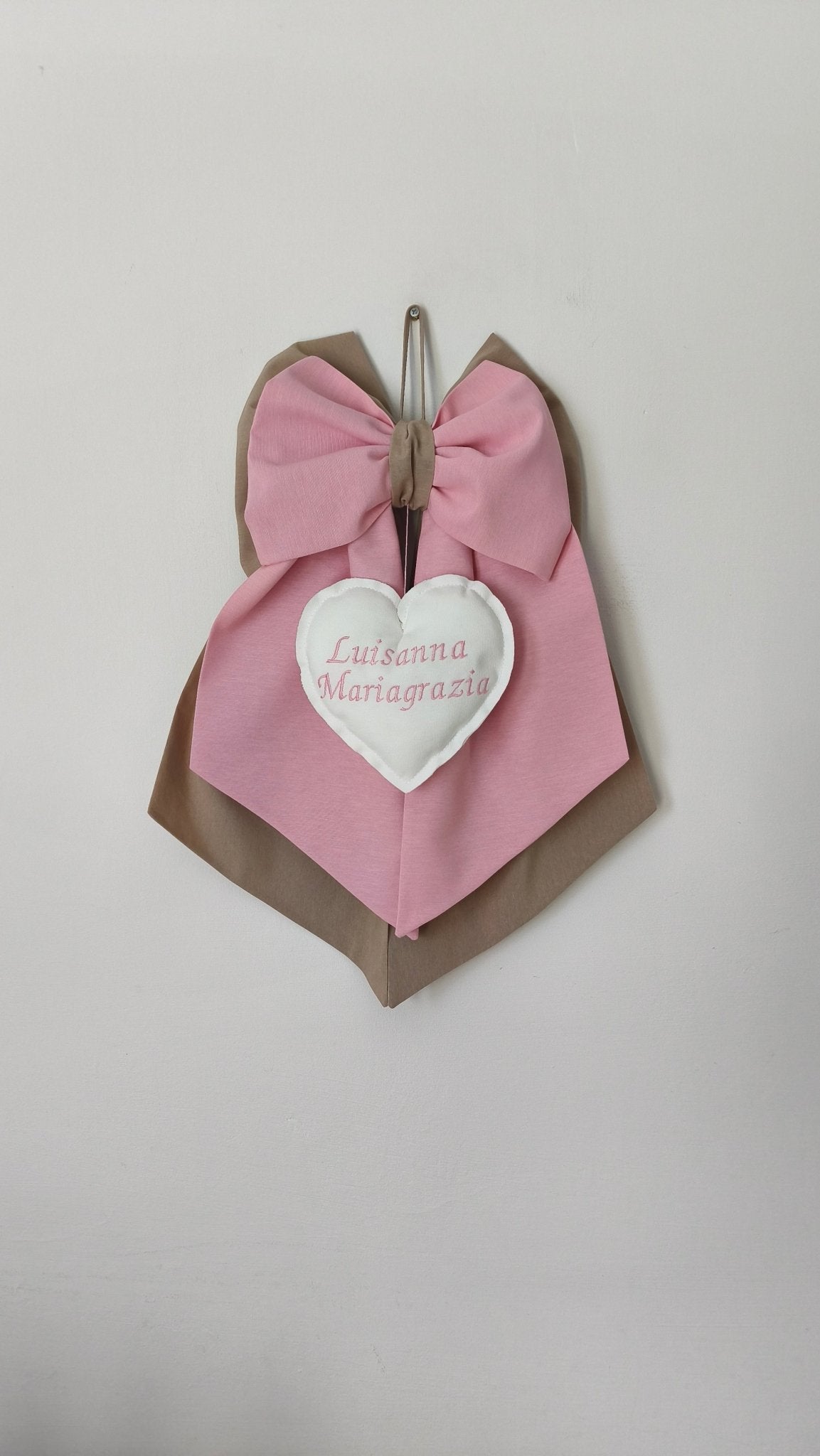 Fiocco Nascita Personalizzato Rosa Baby per Bimba – Urgenza in 24 ore! - universo del bambino