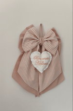 Fiocco Nascita Personalizzato Rosa Cipria per Bimba – Urgenza in 24 ore! - universo del bambino