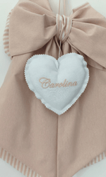 Fiocco Nascita Personalizzato Rosa Cipria per Bimba – Urgenza in 24 ore! - universo del bambino