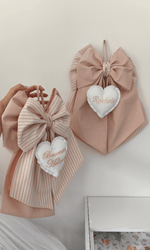 Fiocco Nascita Personalizzato Rosa Cipria per Bimba – Urgenza in 24 ore! - universo del bambino