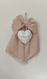 Fiocco Nascita Personalizzato Rosa Cipria per Bimba – Urgenza in 24 ore! - universo del bambino