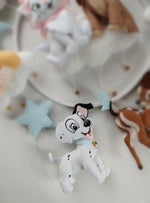 Giostrina Musicale All Disney: con Simba, Marie, Lilli, Dumbo, Bambi, Dalmata Rosa/Azzurro - universo del bambino