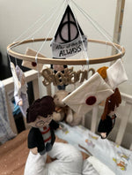 Giostrina Musicale Culla Personalizzata Harry Potter, Ron Weasley e Hermione Granger - universo del bambino