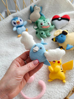 Giostrina Musicale Culla Personalizzata Pokémon Dragonair rosa – Progettata Dalle Tue Foto - universo del bambino