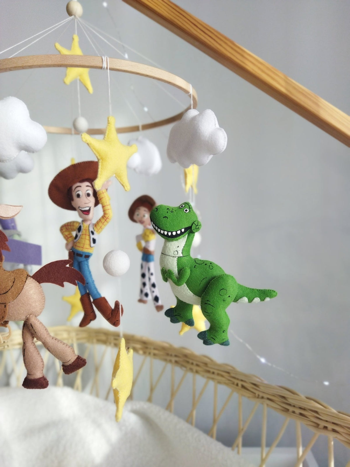 Giostrina Musicale Culla Personalizzata Toy Story – Progettata Dalle Tue Foto - universo del bambino