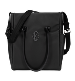 Borsa fasciatoio Kunert nera con tracolla, borsa cambio neonato elegante abbinata al passeggino Ivento