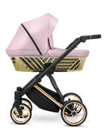 Kunert Ivento navicella Eco Rosa Metallico – eco-pelle rosa e scocca oro lucido