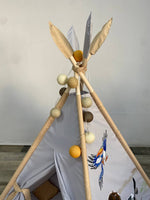 lanterne tailandesi luminose teepee tenda giochi