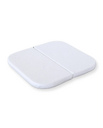 Materasso lettino standard neonato bianco pieghevole 2 sezioni – compatibile lettino 7in1