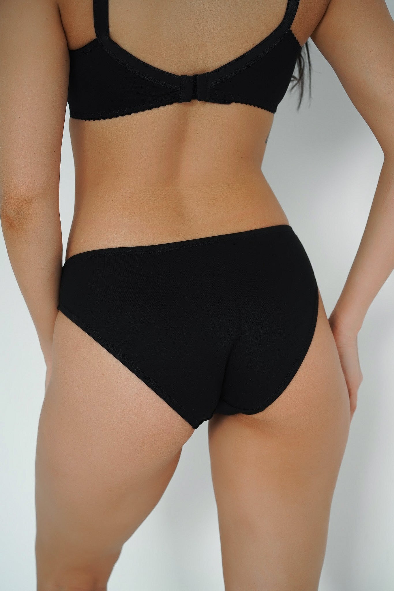 Mutandine premaman nere posteriore intero con reggiseno allattamento, tessuto morbido compatto senza cuciture