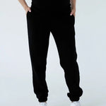Pantaloni Premaman Warm&Cosy Caldi con Fascia Alta – Grafite e Nero - Universo del Bambino