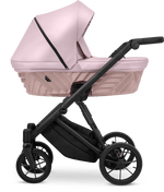 Passeggino Ivento 3in1 Kunert Eco Rosa Metallizzato – Navicella, Seduta e Seggiolino Auto - universo del bambino