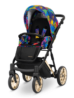 Passeggino Ivento 3in1 Kunert Multicolore – Navicella, Seduta e Seggiolino Auto - universo del bambino