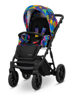 Passeggino Ivento 3in1 Kunert Multicolore – Navicella, Seduta e Seggiolino Auto - universo del bambino