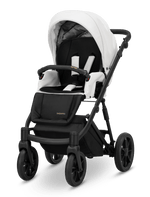 Passeggino Ivento Glam 3in1 Kunert Eco Bianco Perla – Navicella, Seduta e Seggiolino Auto - universo del bambino