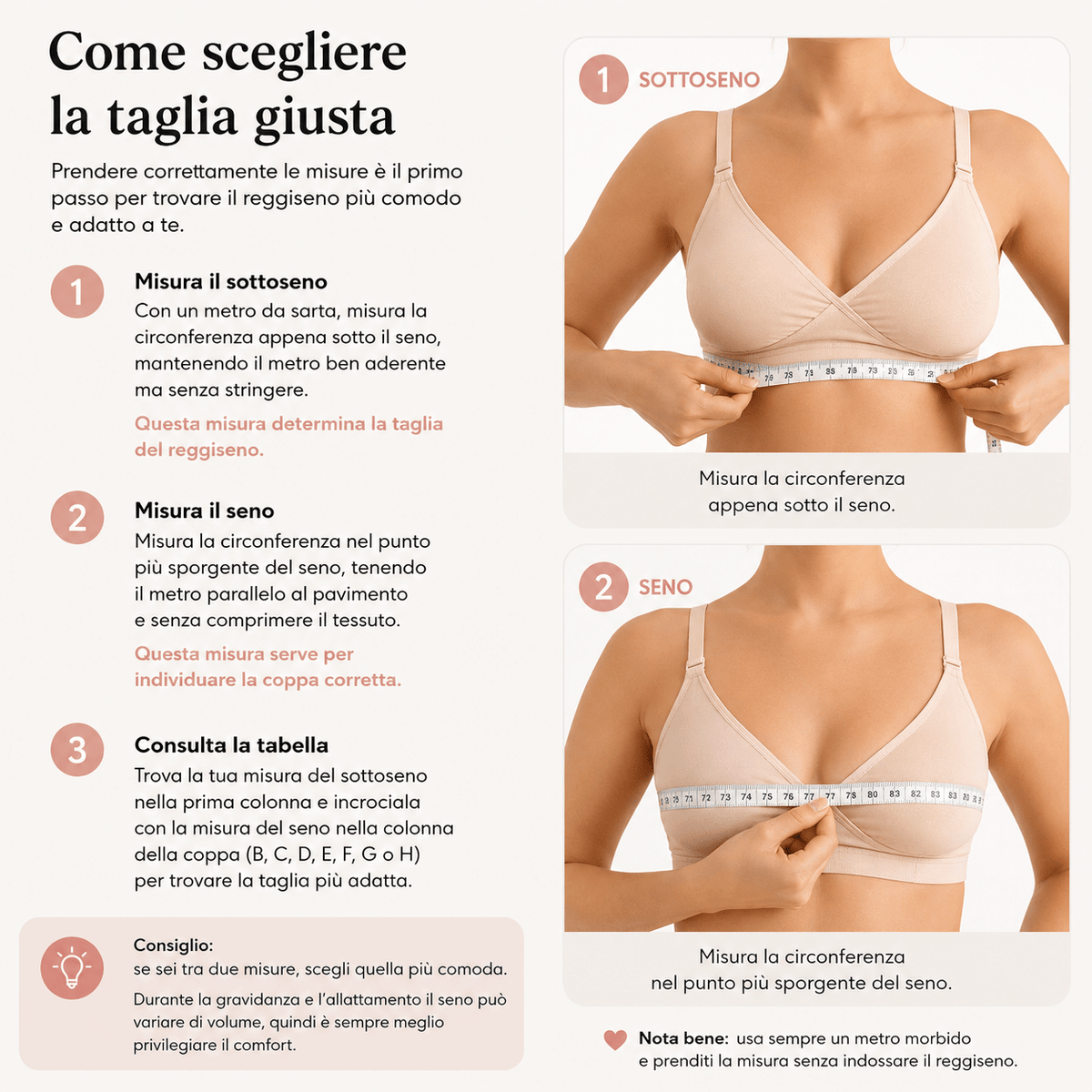 Reggiseno premaman e allattamento Simple&Basic - Bianco/Nero - universo del bambino