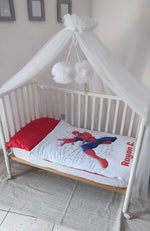 Sacco a Pelo Bambini Personalizzato con Nome - Spiderman - Universo del Bambino