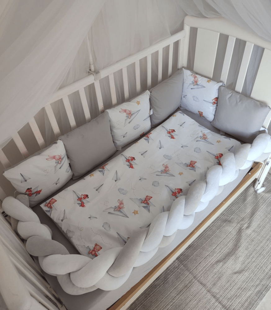 Set Biancheria Lettino Animaletti – Pronta Consegna - Universo del Bambino
