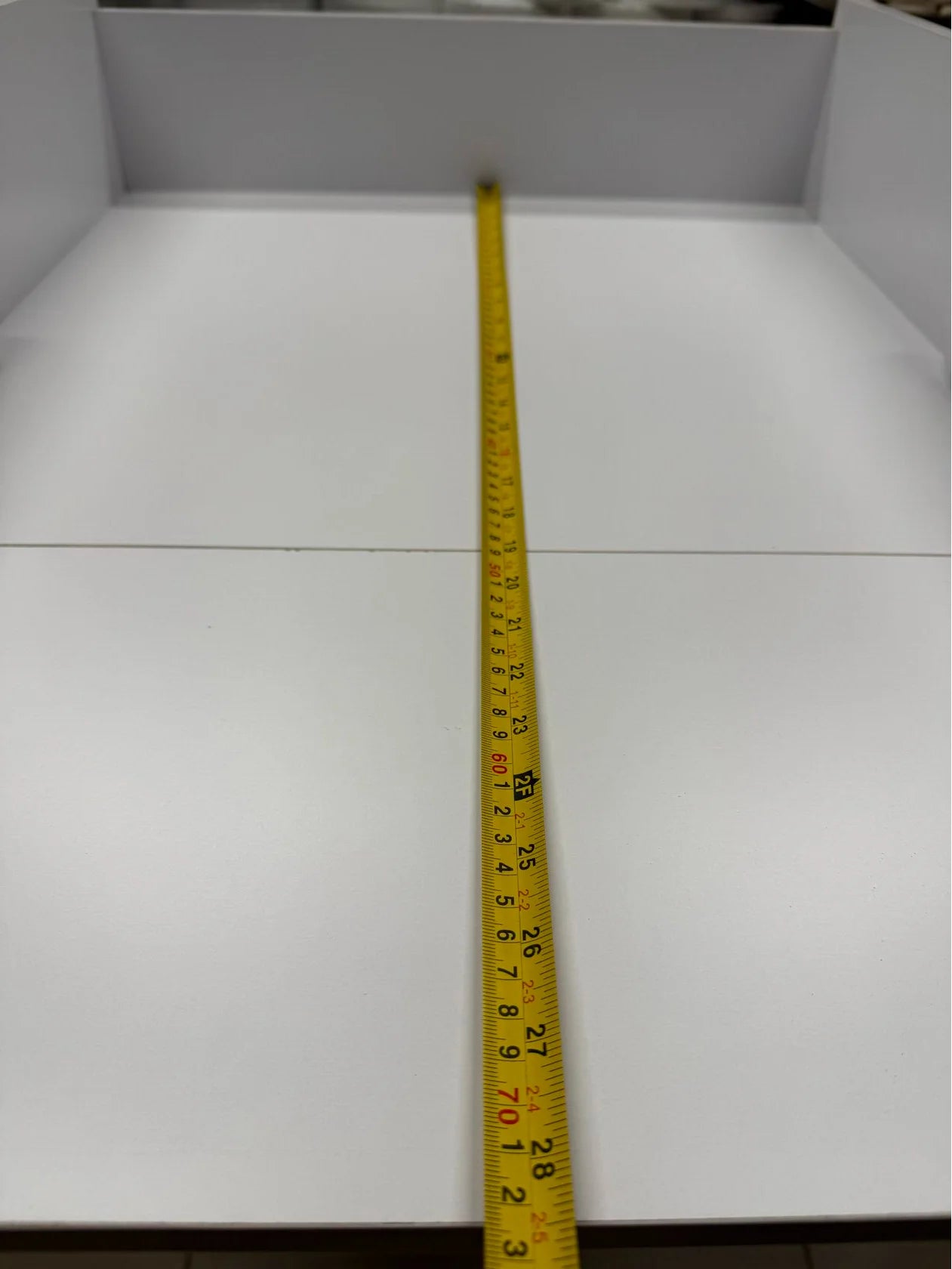 Fasciatoio pieghevole legno bianco salvaspazio neonato fatto a mano, struttura stabile sistema pieghevole 2 misure disponibili