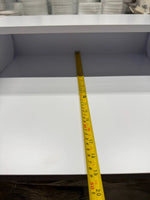 Fasciatoio pieghevole legno bianco salvaspazio neonato fatto a mano, struttura stabile sistema pieghevole 2 misure disponibili