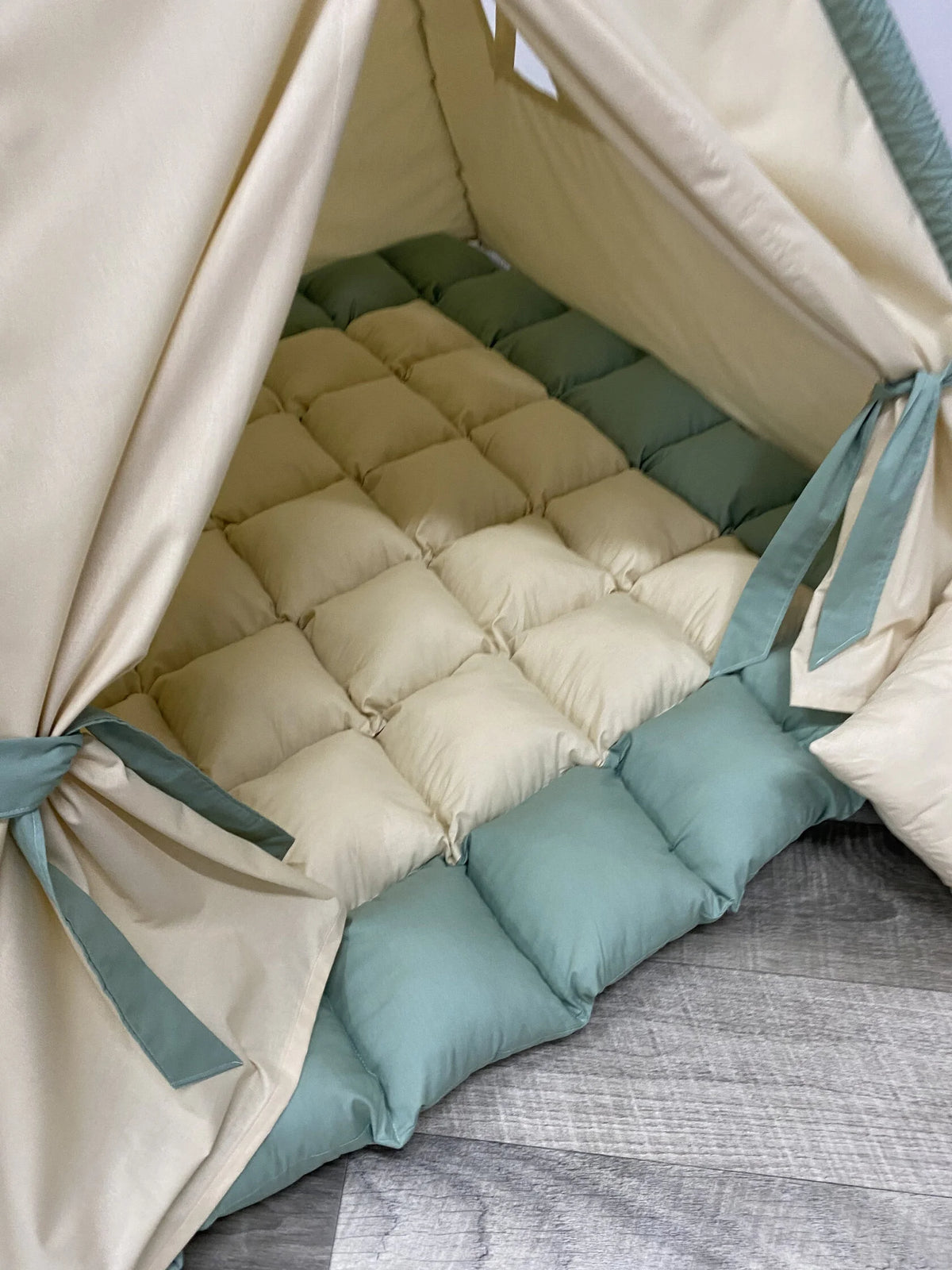 tappeto imbottito lto 8 cm morbido per sonno bambini in sicurezza, tenda giochi sicura per bambini e bambine unisex