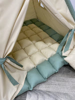 tappeto imbottito lto 8 cm morbido per sonno bambini in sicurezza, tenda giochi sicura per bambini e bambine unisex
