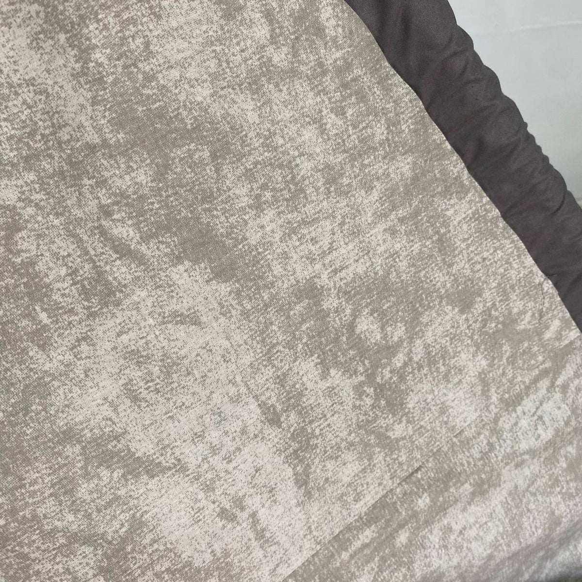Tenda teepee bambini grigio e nero unisex effetto marmo in cotone