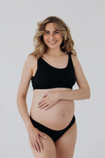 Top premaman e allattamento Simple&Basic - Beige/Grigio/Nero - universo del bambino